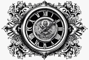 surviver independent and romani watch tattoo idea