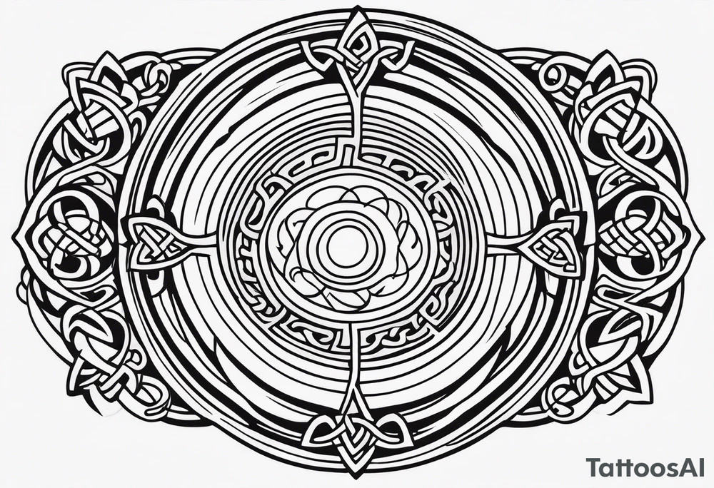 Strength change loyalty Celtic tattoo idea