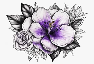violet tattoo tattoo idea