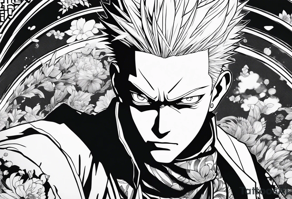 itadori jujutsu kaisen tattoo idea
