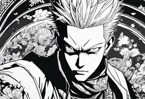 itadori jujutsu kaisen tattoo idea