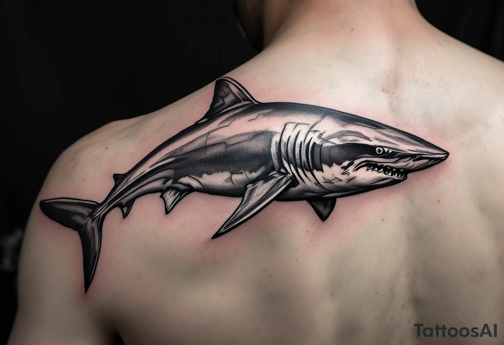 nurse shark tattoo idea