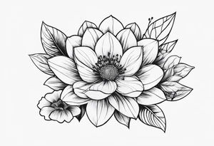 Flores tattoo idea