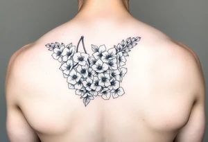 Lilacs and cocaine tattoo idea