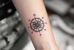 Compass tattoo idea