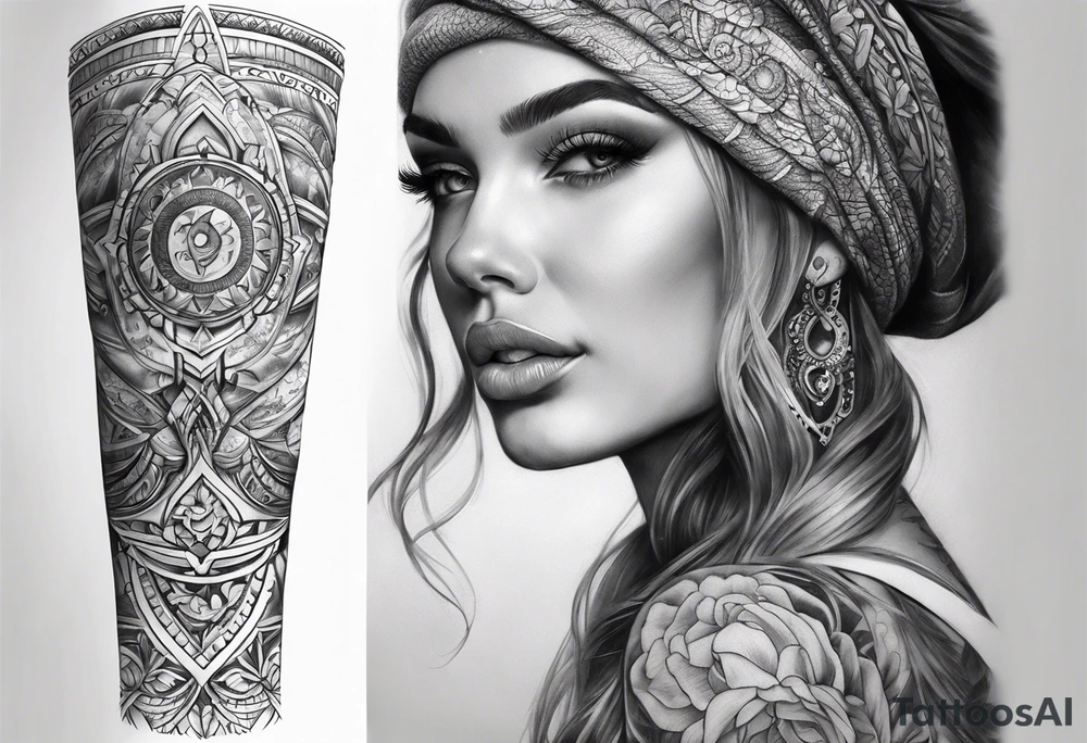 Sleeve tattoo idea