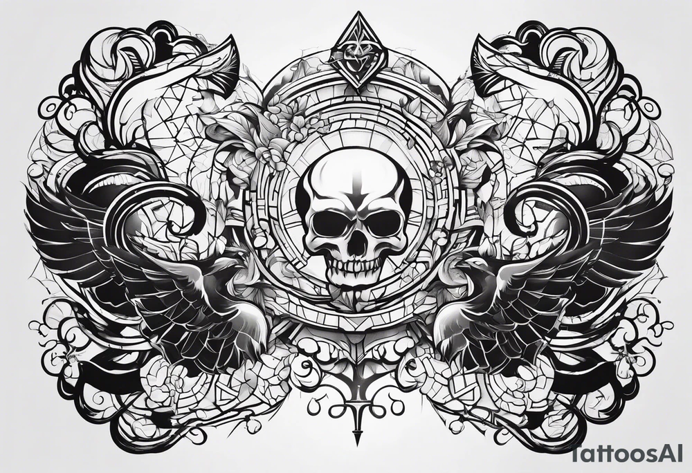 I want a minimalist symbol depicting good vs evil tattoo idea I want a minimalist symbol depicting good vs evil tattoo idea