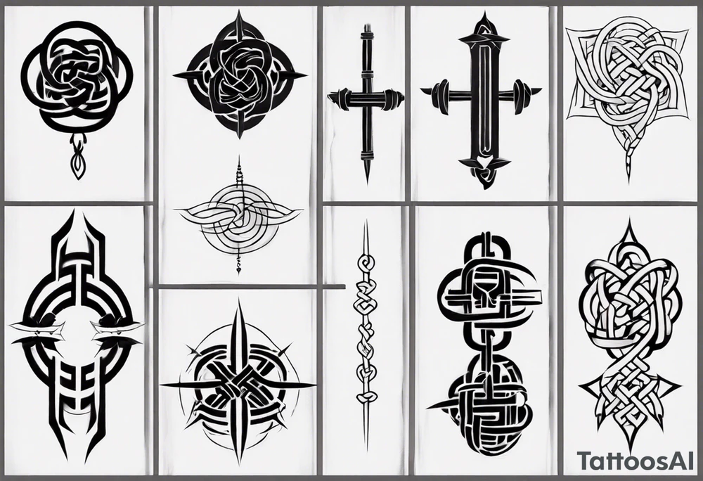 Prime knot 6,1 but very simple and clean tattoo idea
