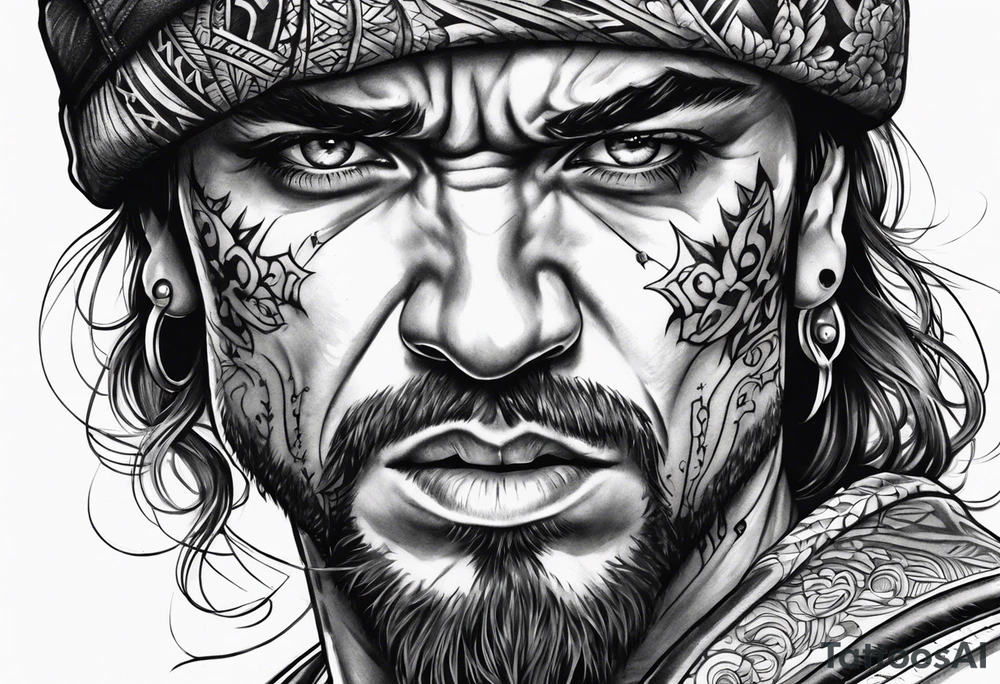 Angry tattoo idea