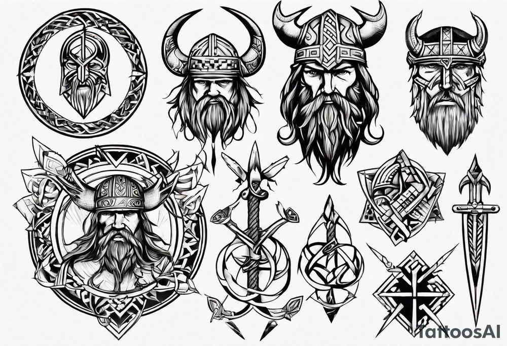 Viking heritage tattoo idea