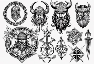 Viking heritage tattoo idea