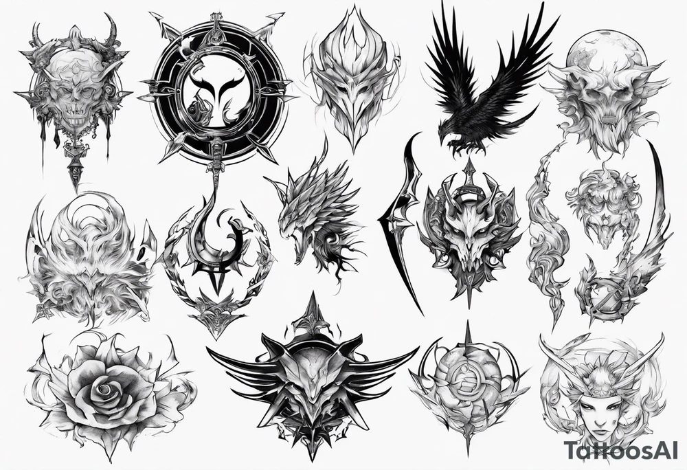 Final fantasy tattoo idea