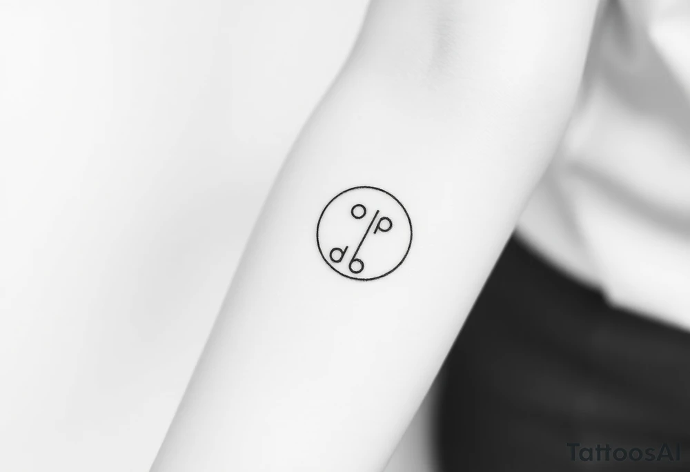 Line tattoo scene with play symbol, pause symbol, stop symbol, rewind symbol, mental health awareness tattoo idea