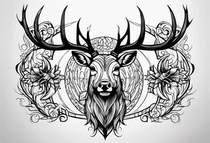Cerf eiktirnir tattoo idea