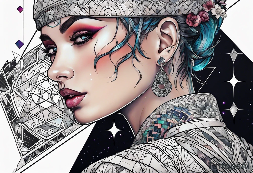 neuromancer tattoo tattoo idea