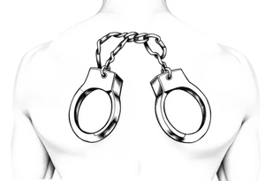 Jo made from handcuffs tattoo idea