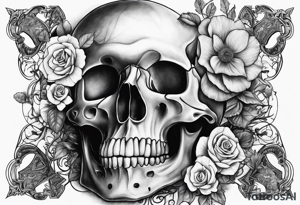 Momento mori tattoo idea