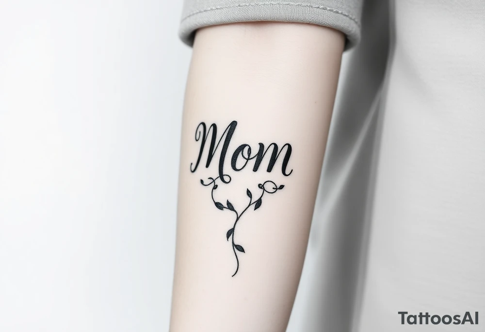 Mom tattoo idea