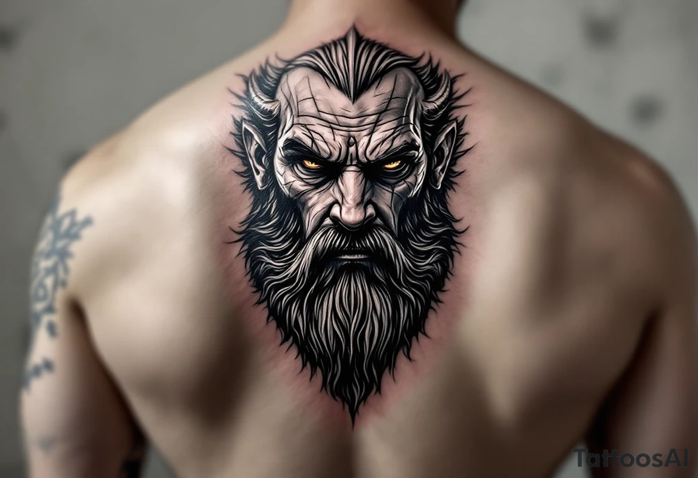 poseidon tattoo idea