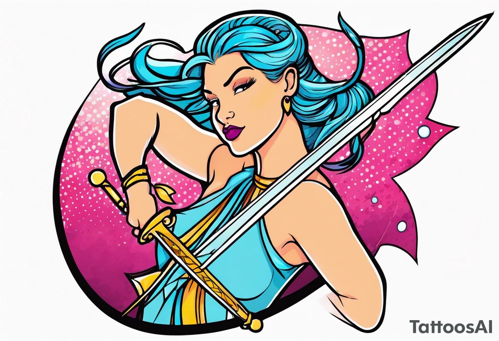 sagittarius, faith, strong tattoo idea
