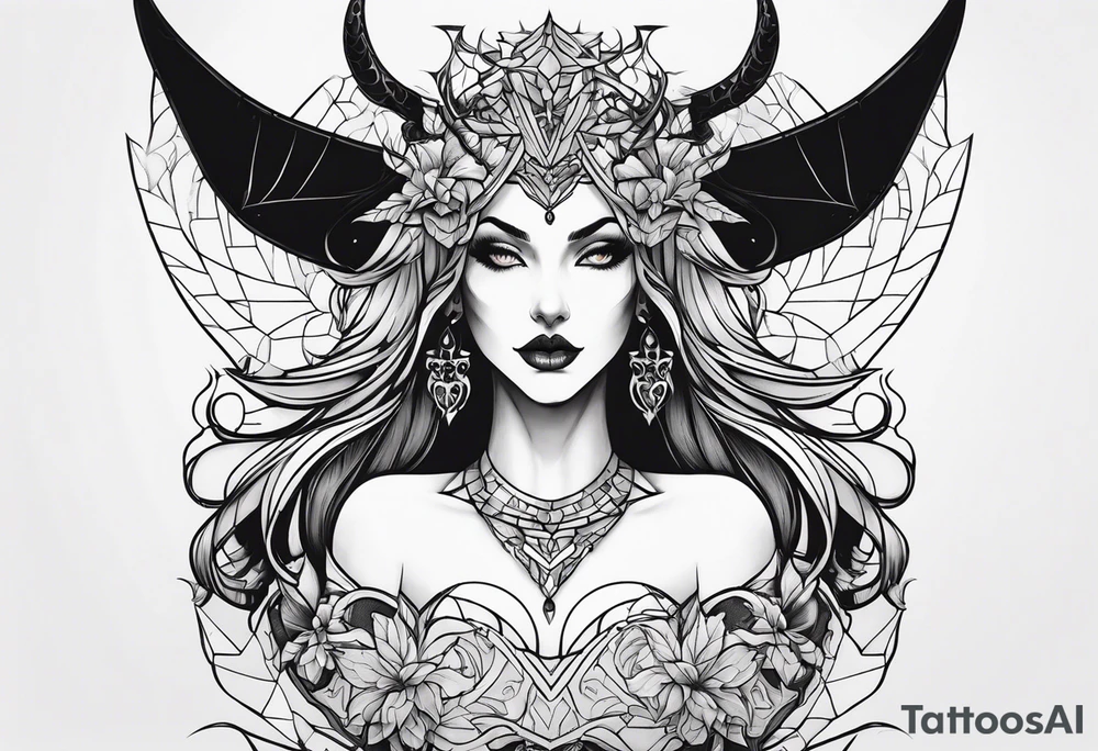Succubus tattoo idea