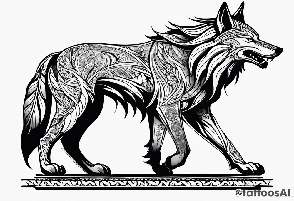 Fenrir tattoo idea