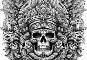 mayan sleeve tattoo idea