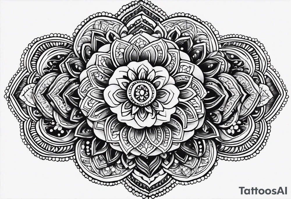 Rattlesnake mandala henna black tattoo design tattoo idea Rattlesnake mandala henna black tattoo design tattoo idea