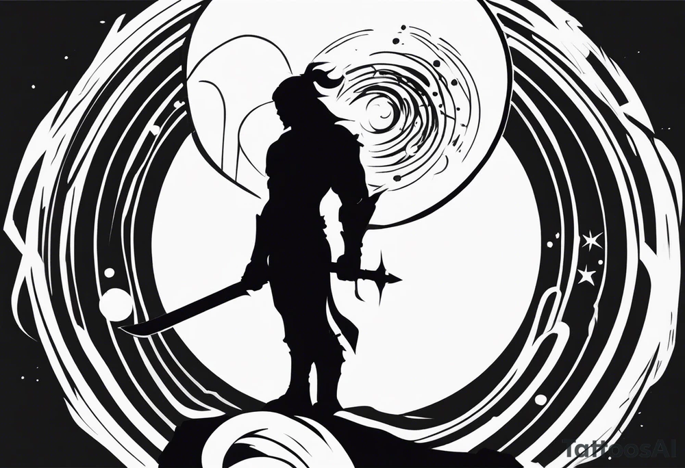 Titan Shifter Silhouette tattoo idea