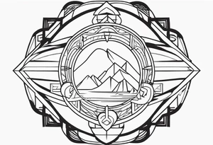 Einhander tattoo idea