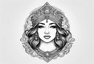 Thalia muse of comedy tattoo idea