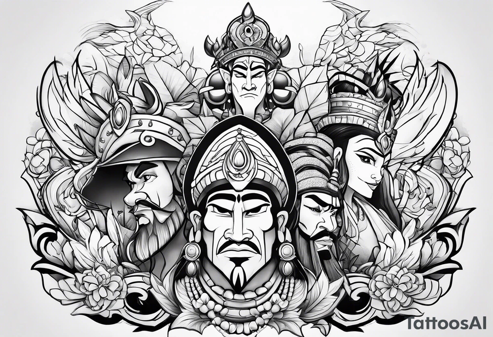 Imperors new groove tattoo idea