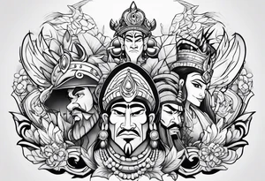 Imperors new groove tattoo idea
