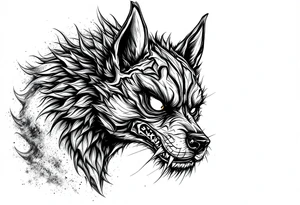Japanese fu dog tattoo idea