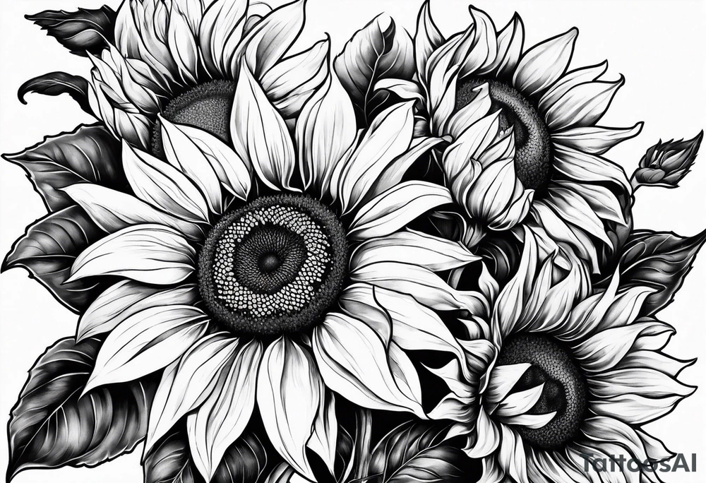 Sunflowers
Flowers tattoo idea