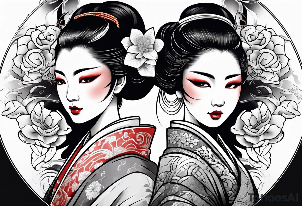 Geisha tattoo idea