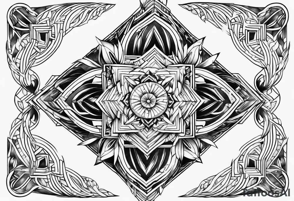 broken uruburus tattoo idea