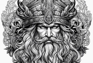 Valhalla gods tattoo idea
