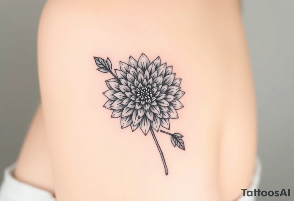 chrysanthemum tattoo idea
