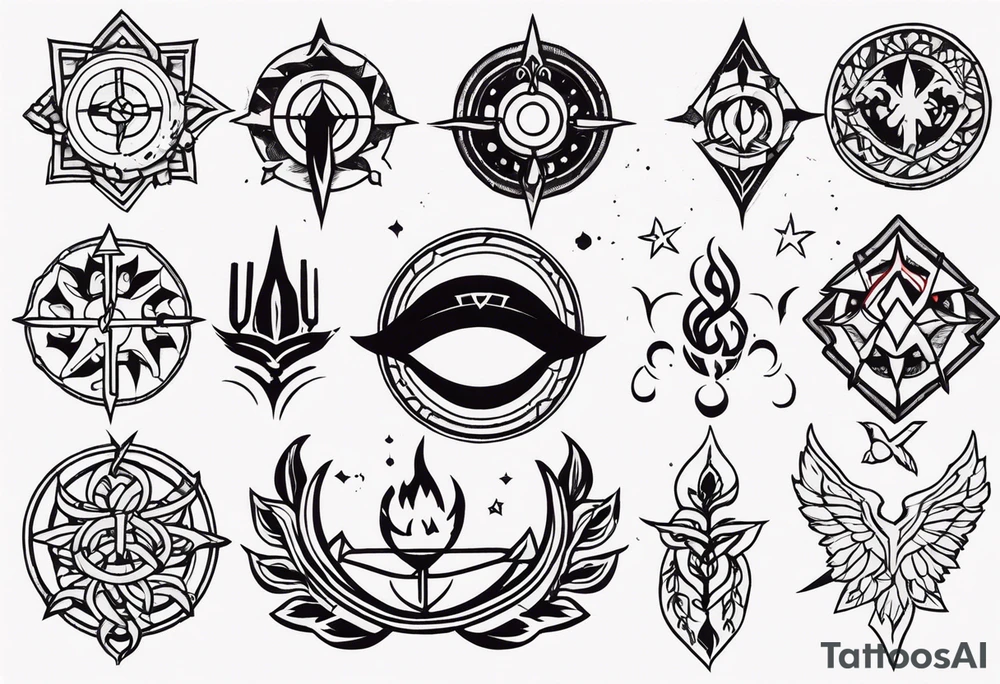 Integrity, strength, cheated on ,survivor symbolism tattoo idea