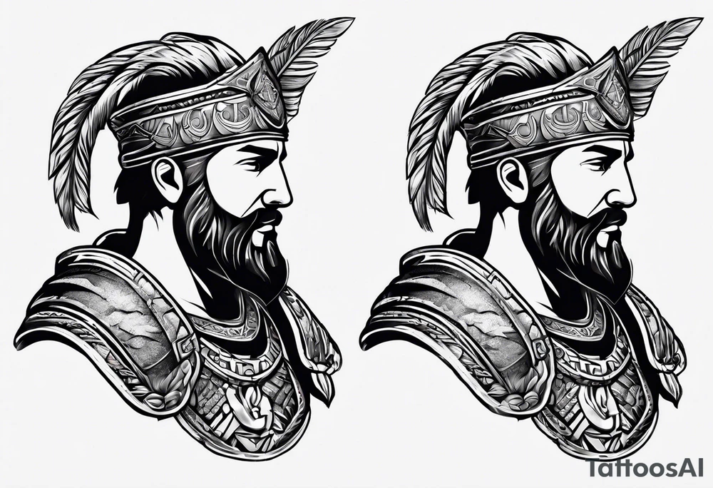 gladiator tattoo idea