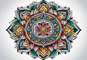 mandala tattoo idea