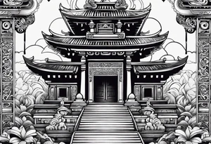 Bali gates to heaven tattoo idea