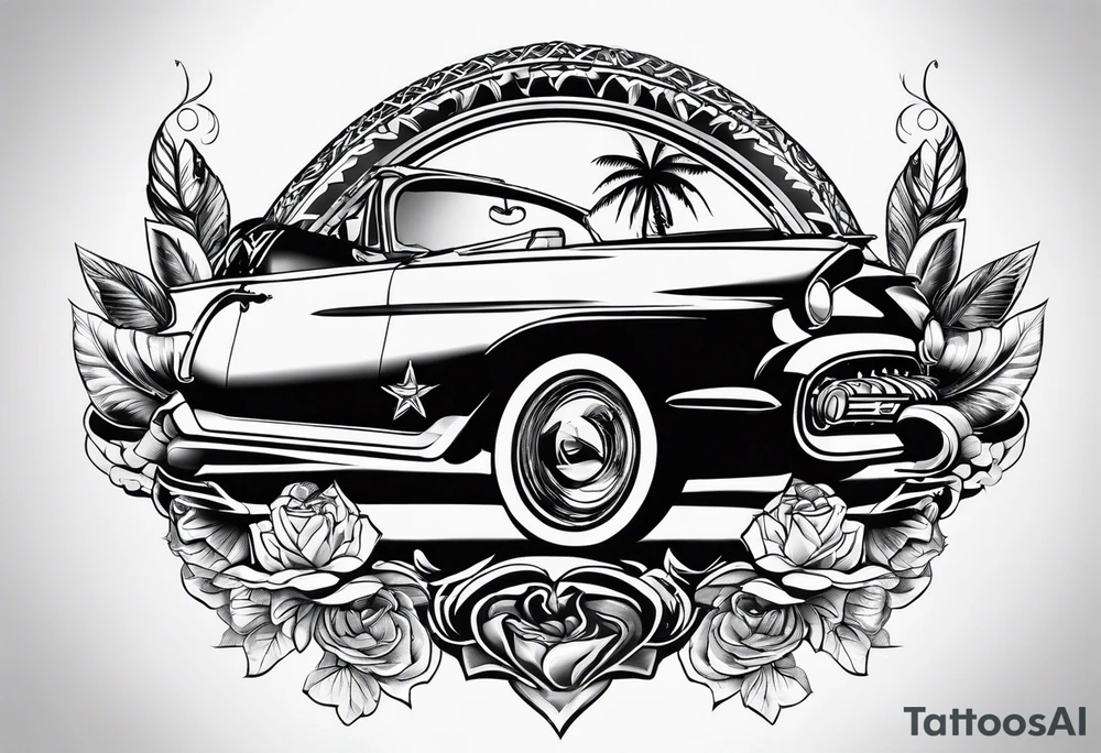 The state of California tattoo idea
