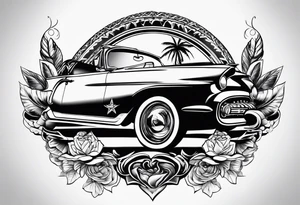 The state of California tattoo idea