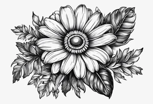 State of jalisco mex. Daisy flower tattoo idea