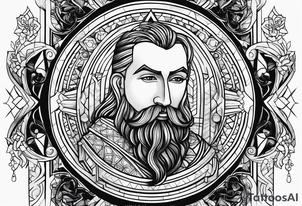 Proverbs 18:10 tattoo idea
