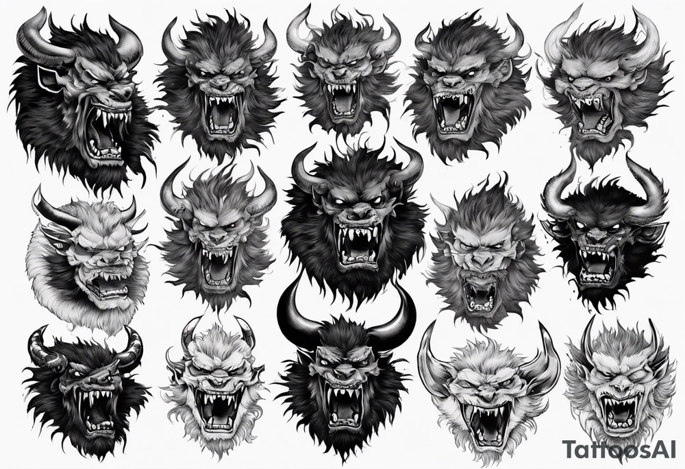 Zodd the beast in berserk tattoo idea