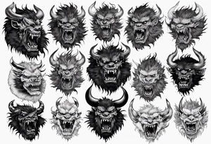 Zodd the beast in berserk tattoo idea