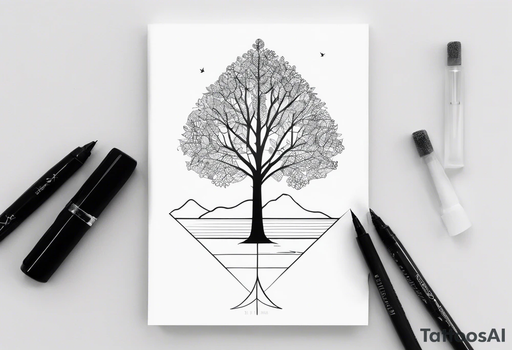 A TINNY TREE tattoo idea